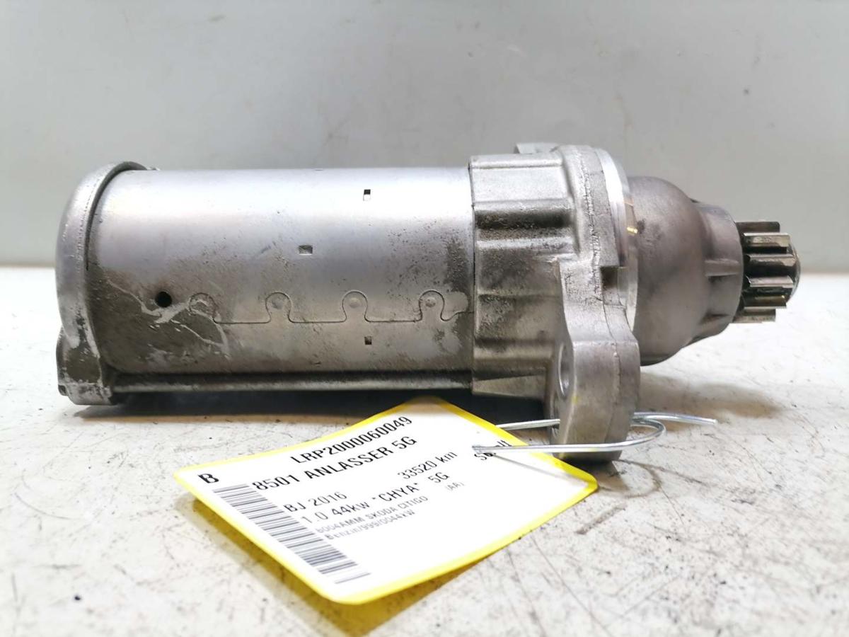 Skoda Citigo original Anlasser Starter 1.0 44kw Bj.2016